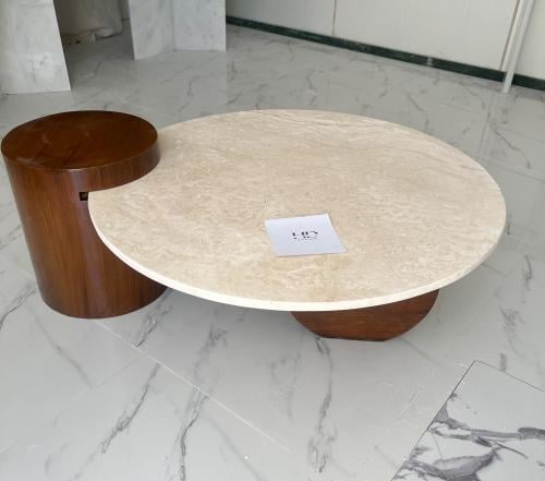 طاوله بسطح رخام