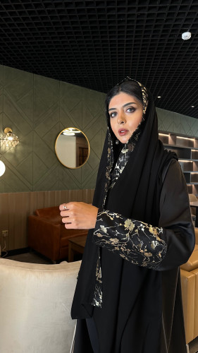 عبايه حرير اندونيسي كلوش