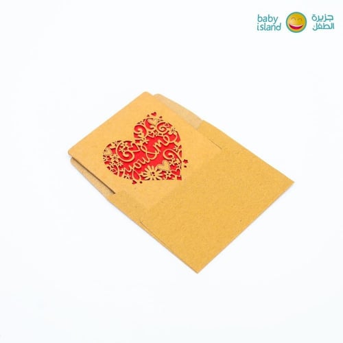 كرت هدايا مع ظرف