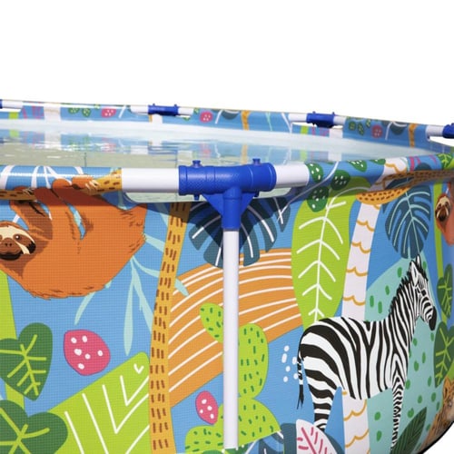 مسبح اعمدة دائري