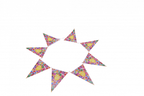 أعلام الحفلة السعيدة