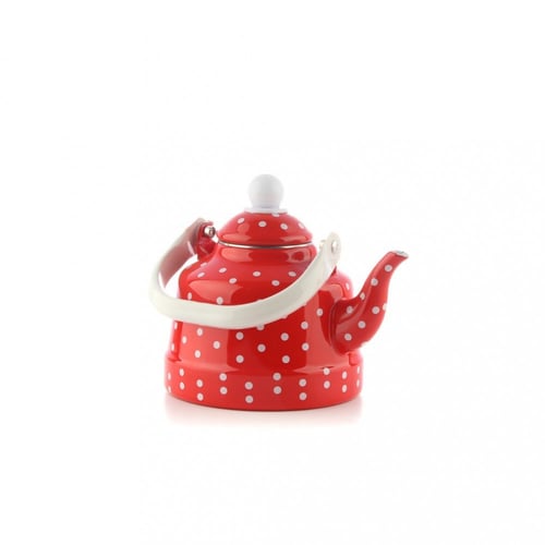 ابريق شاي منقط الوان م 1.1 لتر