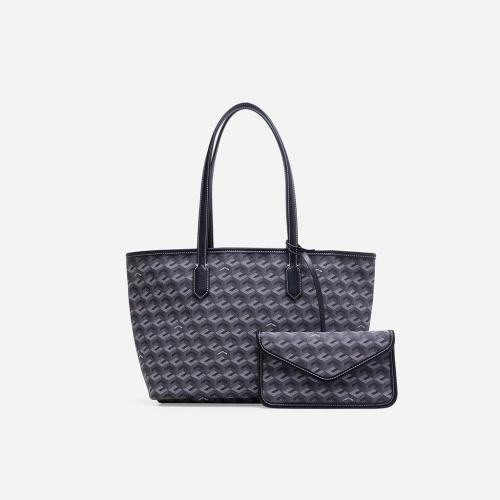 Russo Medium Tote Bag - Black - medium