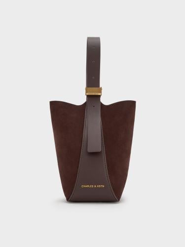 Edna Bucket Bag - Espresso Brown