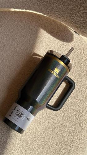 Stanley Black Midnight Glitz Shimmer Tumbler Limited Edition40oz
