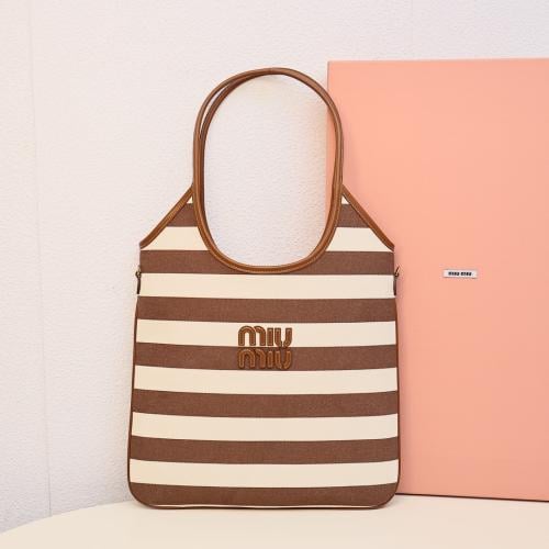 ميو ميو IVY leather bag مقاس 35cm