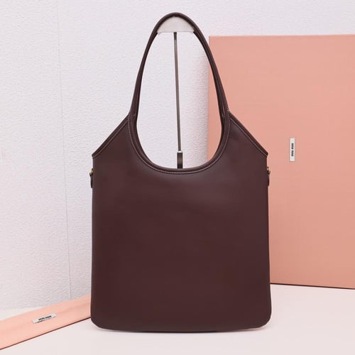 ميو ميو IVY leather bag مقاس 35cm