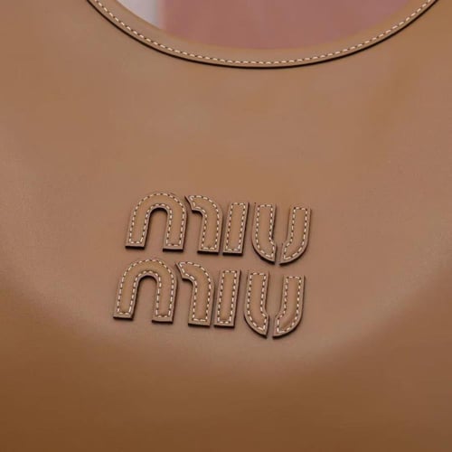 ميو ميو IVY leather bag مقاس 35cm