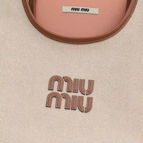 ميو ميو IVY leather bag مقاس 35cm