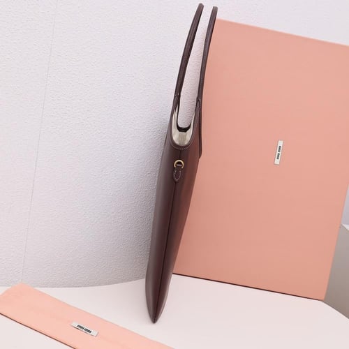 ميو ميو IVY leather bag مقاس 35cm