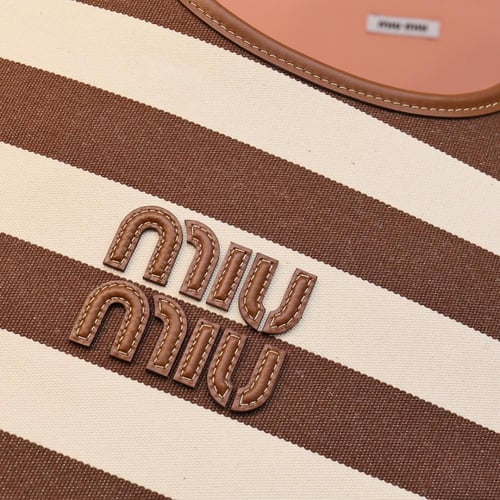 ميو ميو IVY leather bag مقاس 35cm