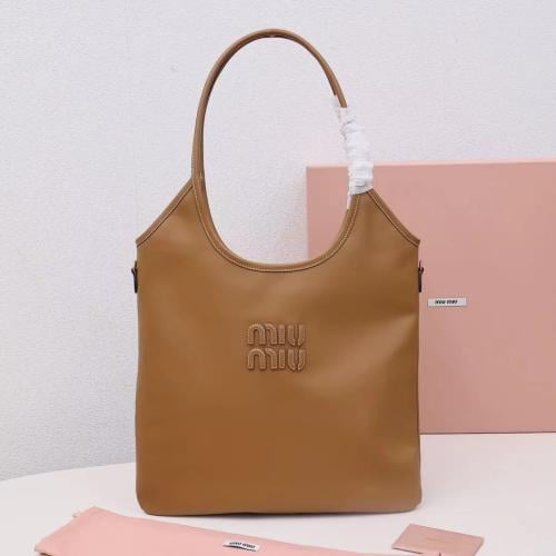 ميو ميو IVY leather bag مقاس 35cm