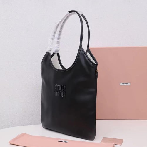 ميو ميو IVY leather bag مقاس 35cm