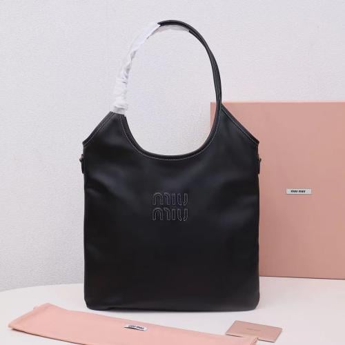ميو ميو IVY leather bag مقاس 35cm