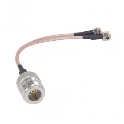 وصلة N مؤنث مفرد الى TS9 رأسين نوع Y لربط مودم راو...