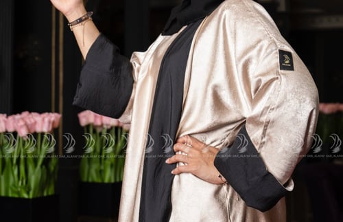 عباية الدبل البرونزيه