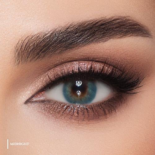 عدسات مس لنس مدنايت أزرق مخضر - Miss Lens Midnight...