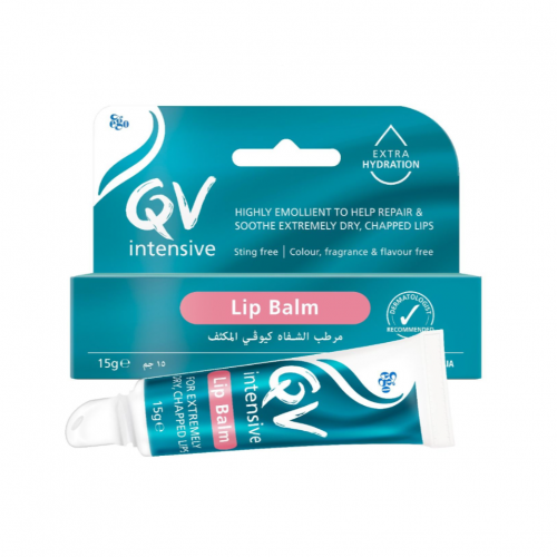 كيو في إنتنسيف مرطب شفايف 15 جم - QV Intensive Lip...