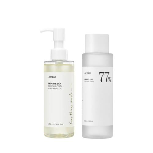 مجموعة تنظيف وترطيب وتهدئة البشرة من انوا