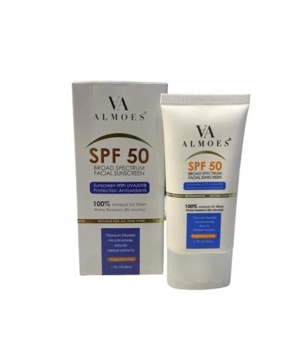 واقي شمس ألـموس لجميع أنواع البشرة - ALMOES SPF50...