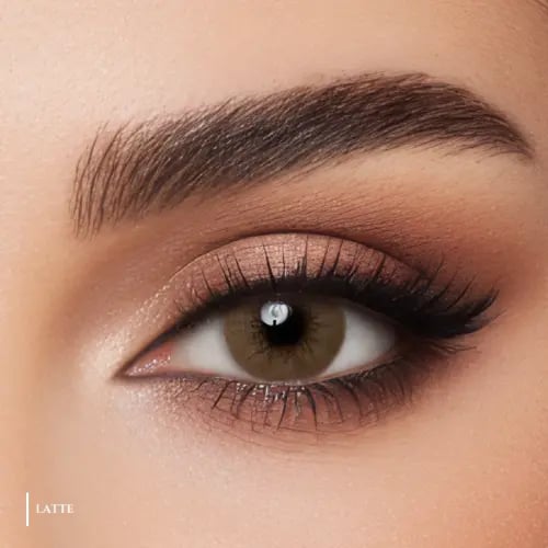 عدسات مس لنس لاتيه بني فاتح - Miss Lens Latte Brow...