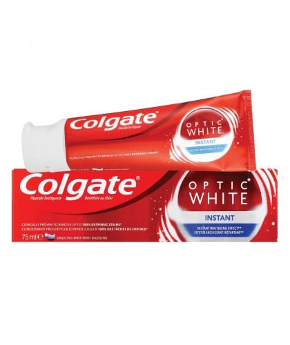 كولجيت معجون اسنان اوبتيك وايت تبيض فوري 75 مل