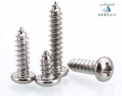 DIN7981 , Self Tapping Screw , Nickel Plated Harde...