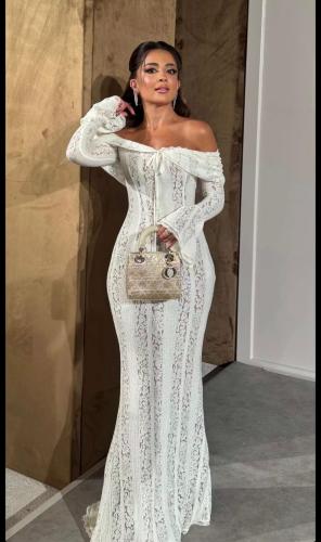 New house فستان اوف شولدر