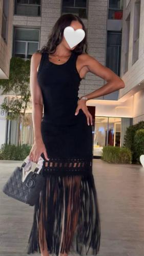 فستان الهدب