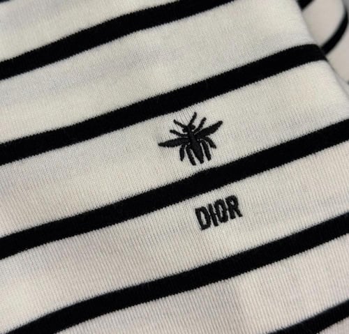 Black and white sweater