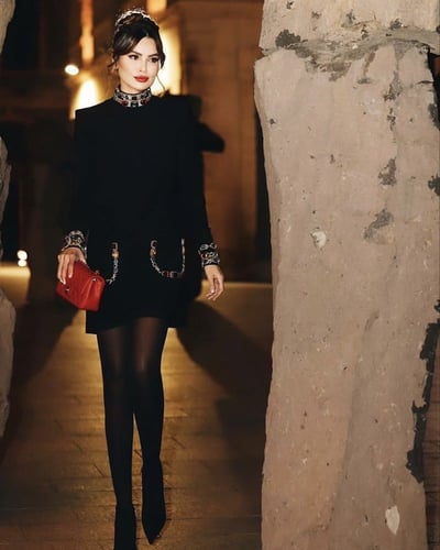 فستان كرستال