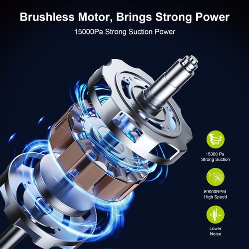 مكنسة كهربائية متنقلة لاسلكي