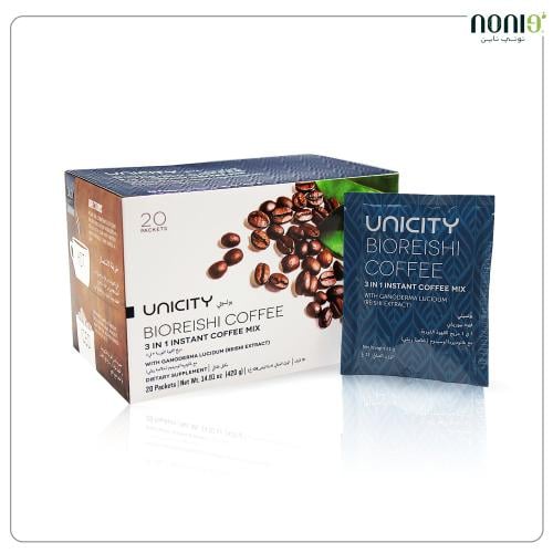 قهوة الفطر الريشي (3 × 1) . 20 ظرف (420 غرام)