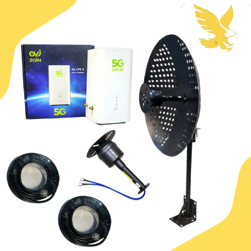 باكج انتينا اجهزة تقوية الانترنت + راوتر cpe5 نسخة...