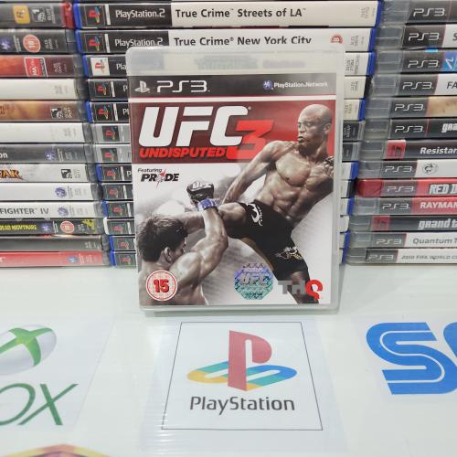 PS3 ufc 3 undisputed