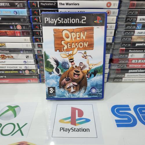 PS2 open season يوجد ملاحظة بسيطة بالغلاف الخارجي