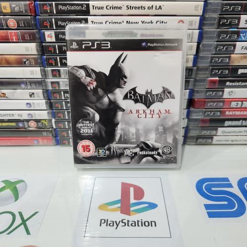 PS3 batman arkham city يوجد ملاحظة بسيطة بالغلاف ا...