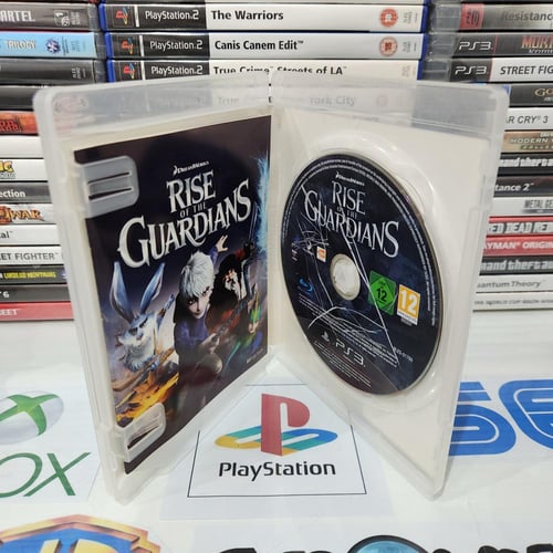 PS3 rise of the guardians يوجد ملاحظة بالقرص من ال...