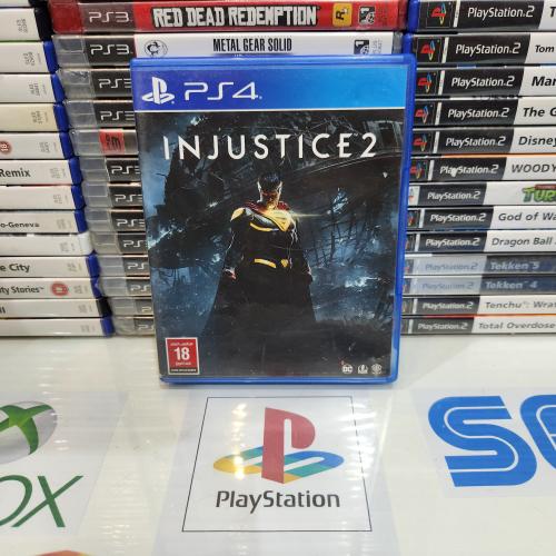 PS4 injustice 2 يوجد ضرر بالعلبة