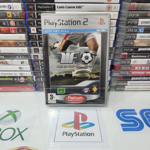 PS2 this is football 2005 جديد