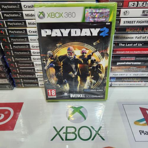 Xbox360 payday 2 جديد