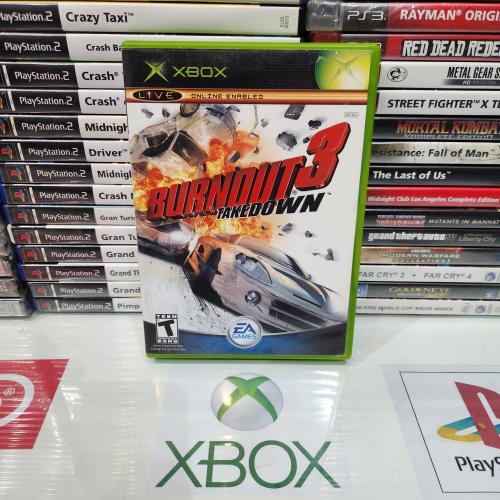 Xbox burnout takedown