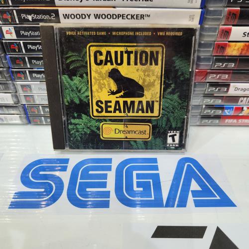 DC caution seaman بدون غلاف في الخلف