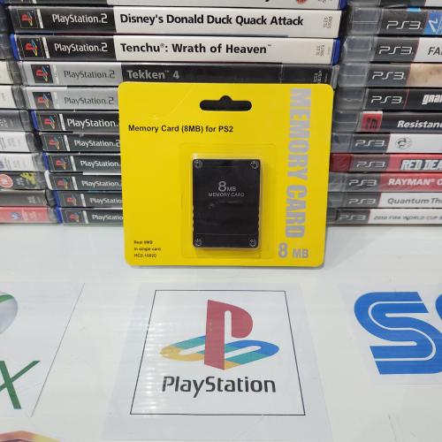 Ps2 ذاكرة بلاستيشن تو حجم 8 ميجا بايت تجاري