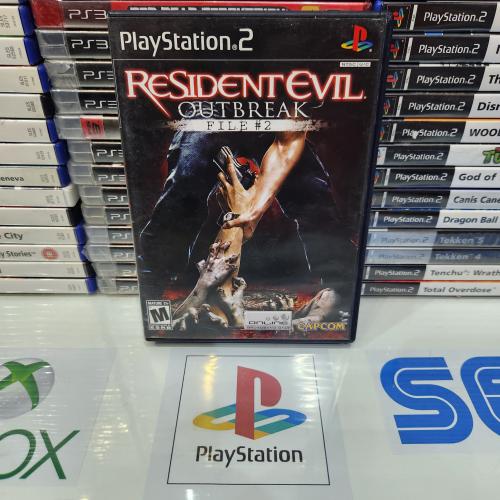 PS2 resident evil outbreak file 2