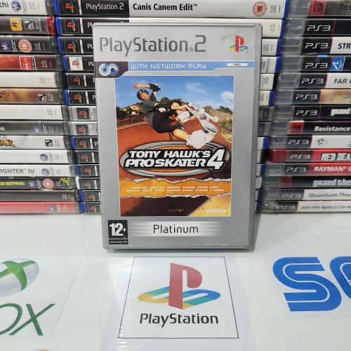 PS2 tony hawk's pro skater 4