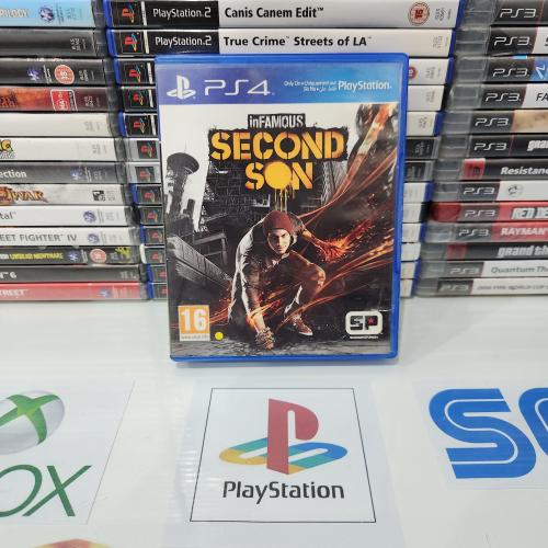 PS4 infamous second son يوجد اثر ماء بالغلاف الخار...