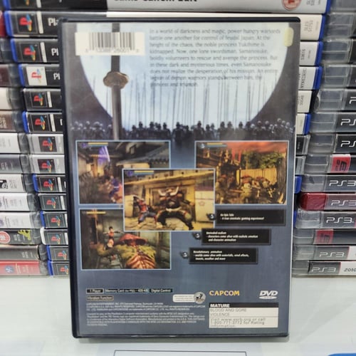 PS2 onimusha warlords