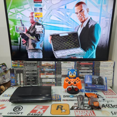 PS3 جهاز بلاستيشن ثري حجم ٥٠٠ قيقا مبرمج