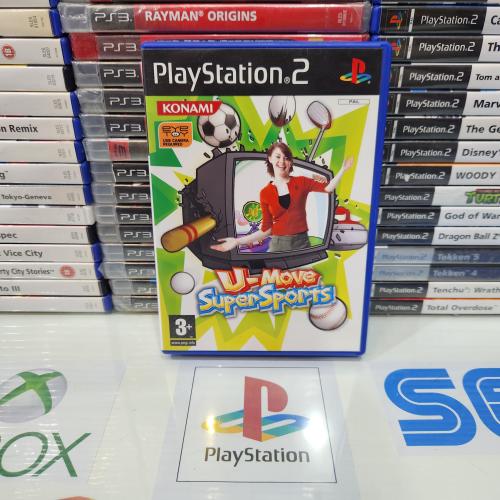 PS2 u move super sports